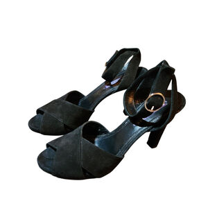 Ralph Lauren Heels Suede Purple Label Women's Shoes Size 8